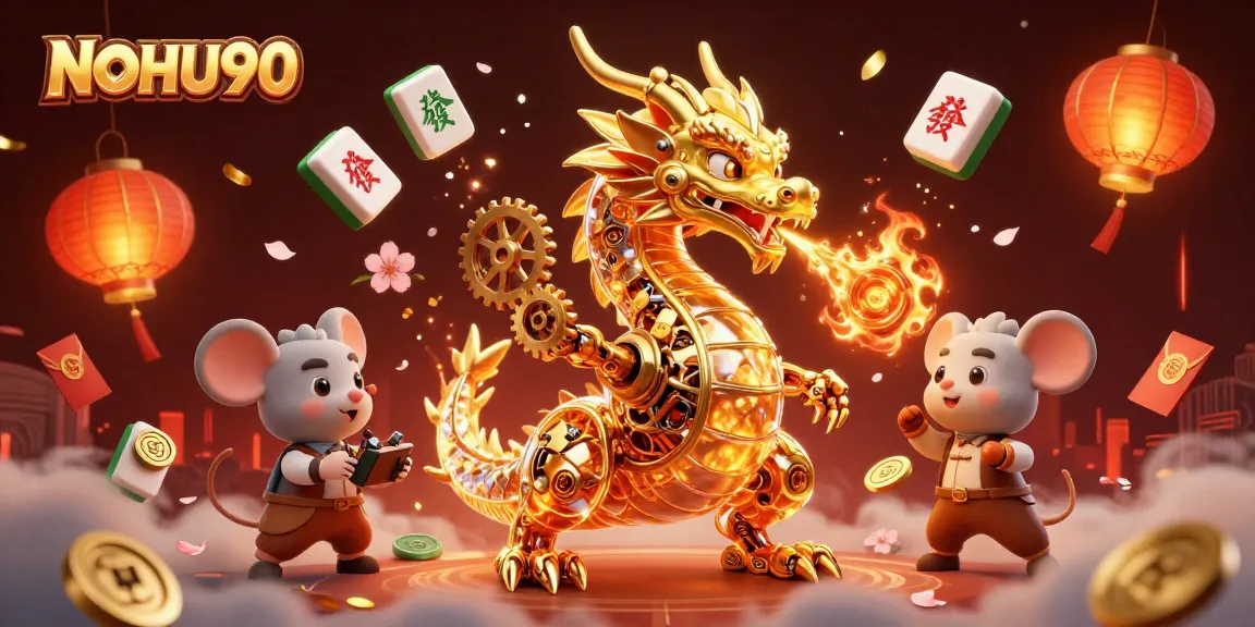Engage with NOHU90's vibrant online casino world featuring stunning 3D visuals and dynamic gaming elements.