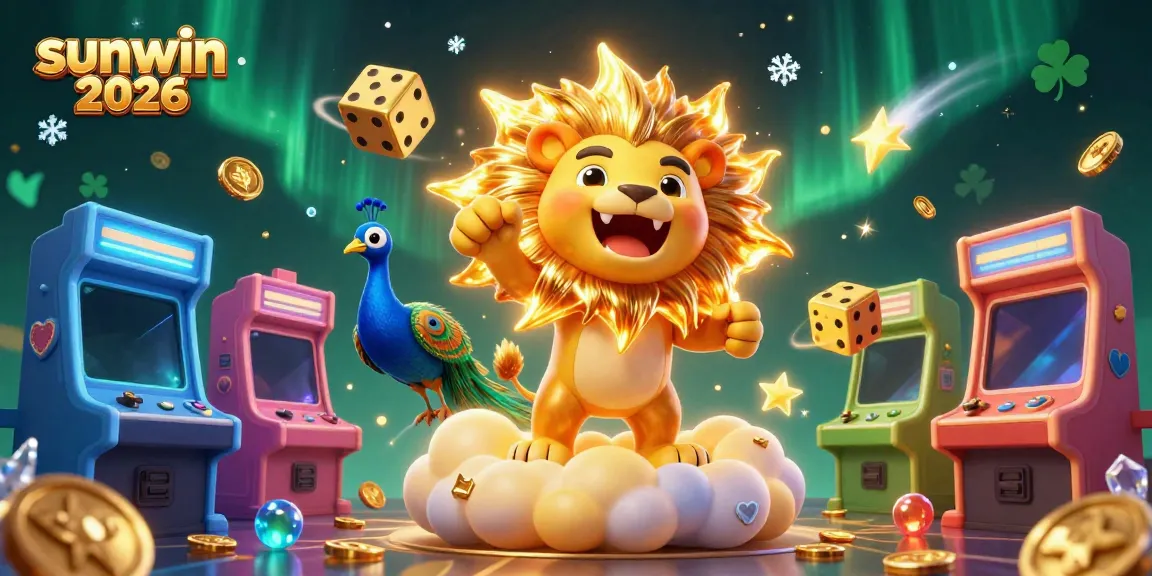 Experience thrilling gameplay with sunwin 2026, featuring a lively sun lion and dynamic casino elements.